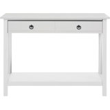 Chaney Metal Base Console Table
