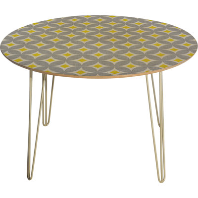 Table de salle à manger à cercles holli zollinger diamond