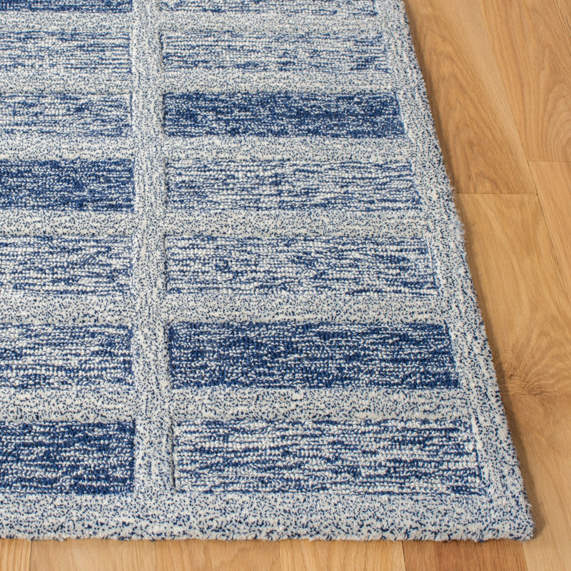 Cipriani Hand Tufted Wool Geometric Rug, Rectangle 3' x 5'
