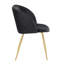 Chaises Parson rembourrées en velours avec dossier 18,5 po Terrance-958178306