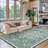 Machine Washable Area Rug with Non-Slip Backing, Vintage Floral Area Rug for Living Room, Bedroom, Dinning Room, Home Office-2121968320
