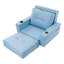 Fauteuil convertible capitonné l 41 po Cournoyer-433490352-433490353