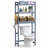 3-Tier Over The Toilet Storage with Adjustable Shelf ，25"W x 67"H-301665256-289468011