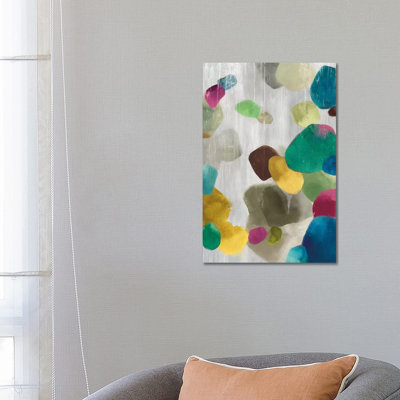 Shadow Pebbles II by PI Galerie - Wrapped Canvas Painting