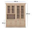 Eldee 240cm H x 200cm W Library Bookcase