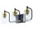 Eatons 3 - Light Dimmable Vanity Light
