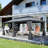 Outdoor Galvanized Steel Patio Gazebo with Double Roof-106495716-108682627