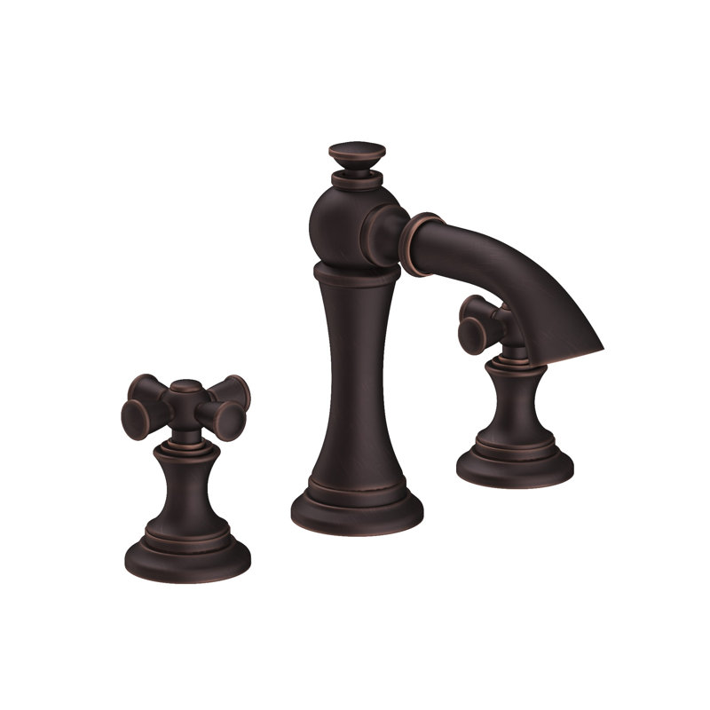 Sutton Widespread Bathroom Faucet with Drain Assembly, Oil Rubbed Bronze