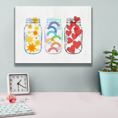 «Jars Of Life» par Linda Woods, art mural sur toile