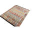 Rug & Kilim’S Classic Turkish Custom Rug In Blue-Gray Geometric Pattern-148742549