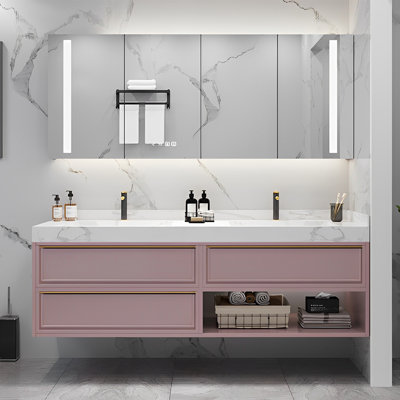 Armoire de salle de bain moderne et luxueuse