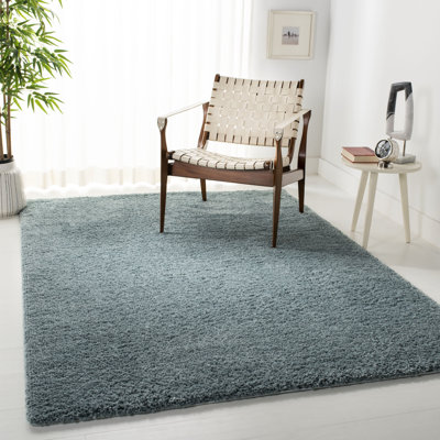 Tapis bleu eau