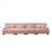 4-Seater Sectional Sofa With Deep Seating, Chenille Upholstery For Ultimate Comfort And Versatile Design In Living Rooms, Apartments, Studios, And Offices-1263828038-1263828039