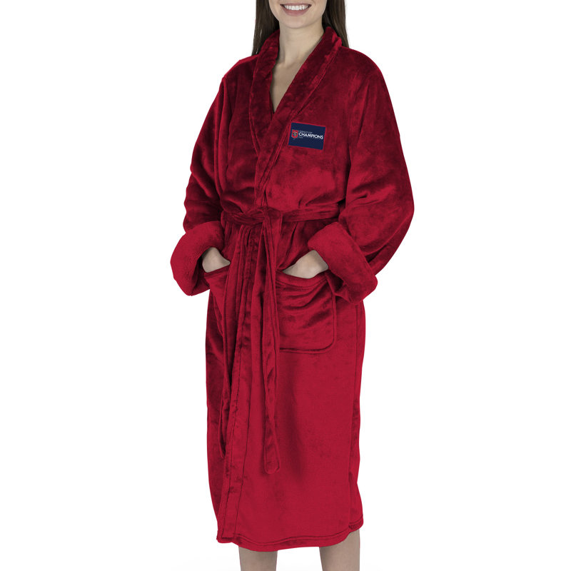 NHL Florida Panthers Champs - Peignoir en soie rouge S / M - Peignoir moelleux pour canapé ou lit, S / M