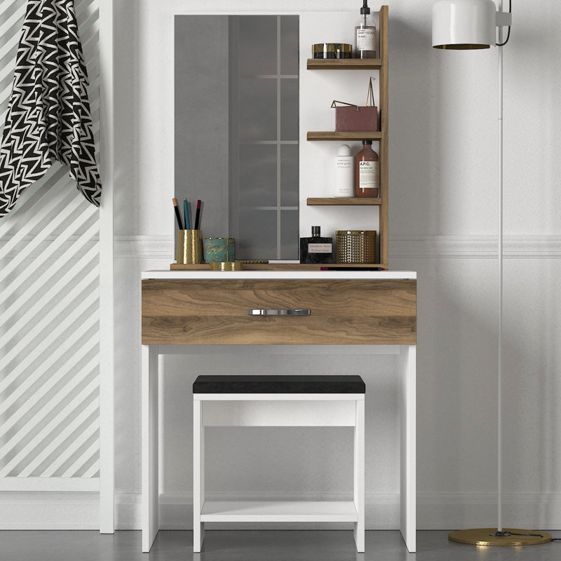 Gunthard Dressing Table with Mirror