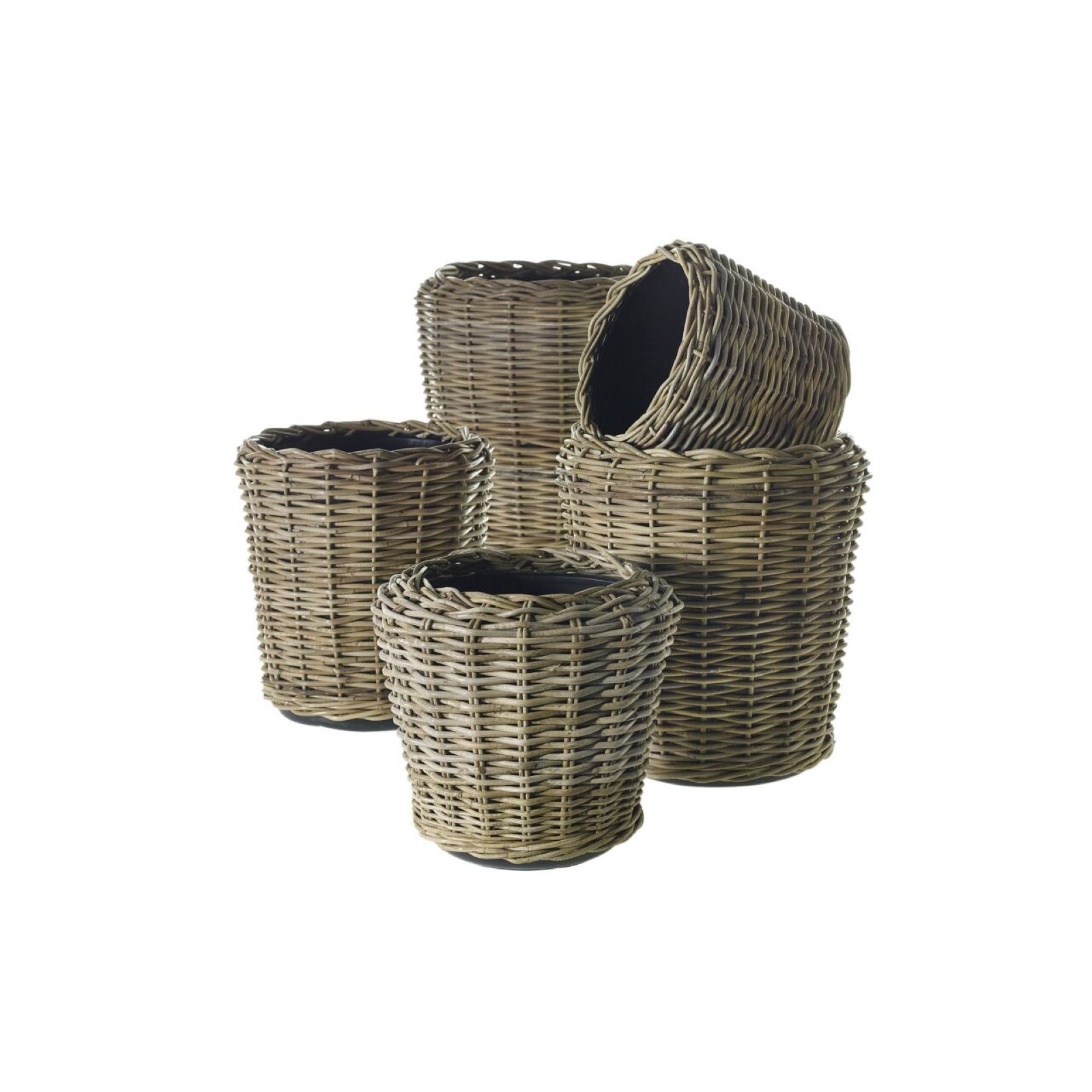 Handmade Cachepot, 20.5" H x 20" W x 20" D