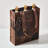 Full-Grain Buffalo Leather Patchwork 3-Bottle Wine Bag