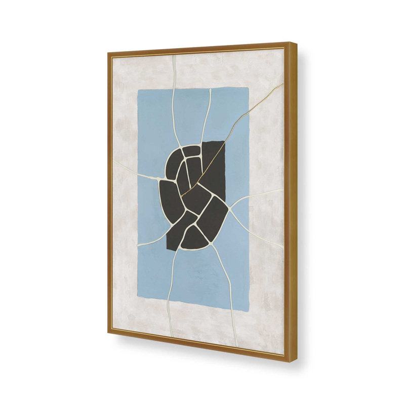 «Transit Plan II» par Michael Willett, reproduction d'art, H 36 po x l 24 po, Impression sur cadre ouvert sans papier mat