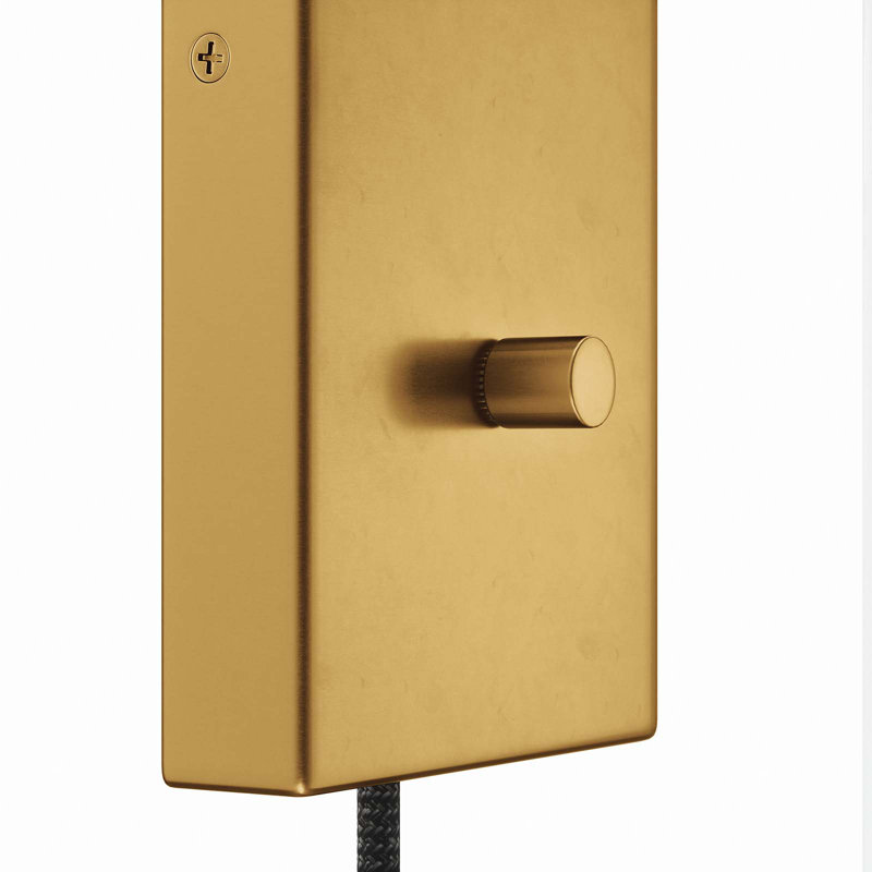 Modway Skylark Wall Sconce, Satin Brass