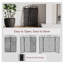 3 Panel Fire Screen/Spark Fire Guard