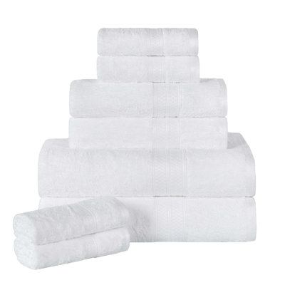8 Piece Rayon from Bamboo Towel Set