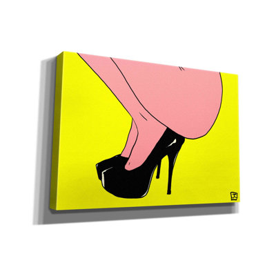 'Shoes Only I' by Giuseppe Cristiano, Canvas Wall Art