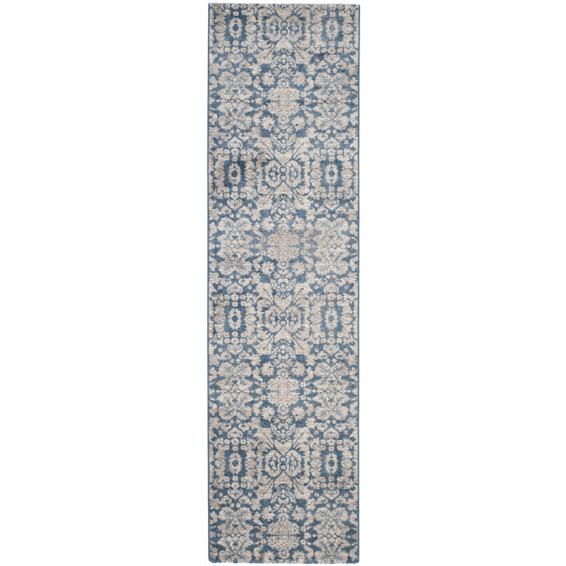 Weigle Sofia Performance Floral Rug, Runner 2'2" x 8'