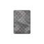 Lit grand de 12 pouces avec unité de poche, mousse à mémoire de forme et noyau enveloppé de mousse, roulé compressé, coutil gris de 380 g / m², ensemble de couches luxueuses, housse