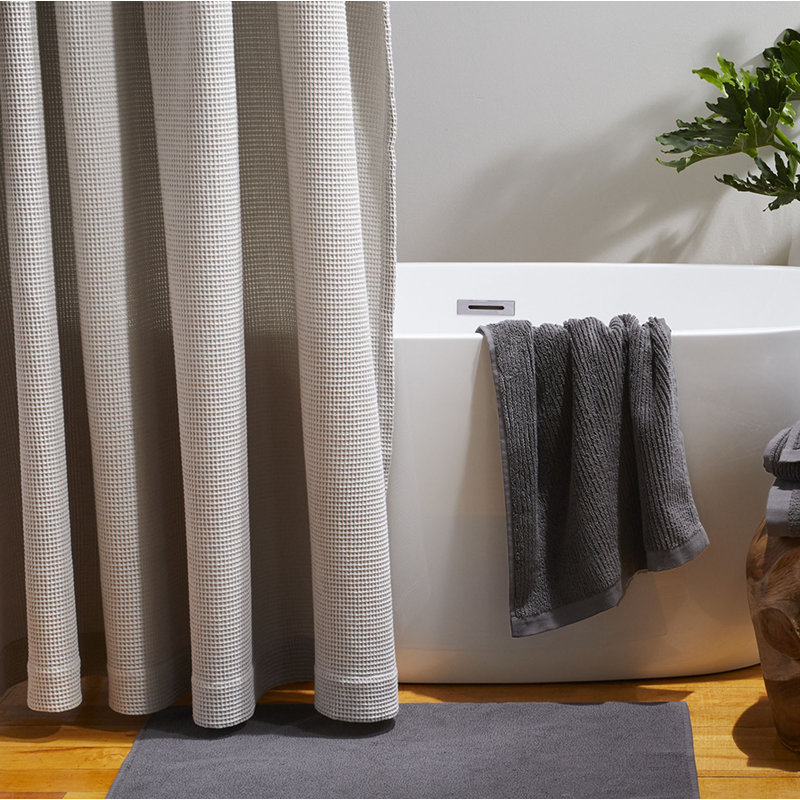 Temescal Organic 100% Organic Cotton Bath Mat, Shadow