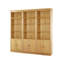 Delbis 223cm H x 222cm W Library Bookcase
