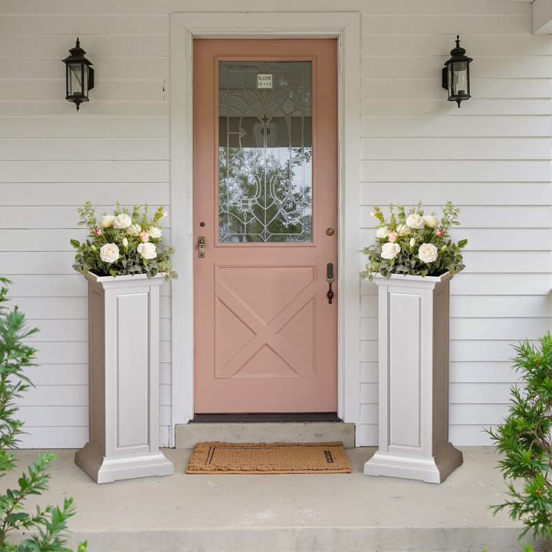 Pot à fleurs en résine pour l'extérieur / intérieur / extérieur