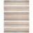 Jacques Hand Woven Wool/Cotton Striped Rug in Beige-10969665