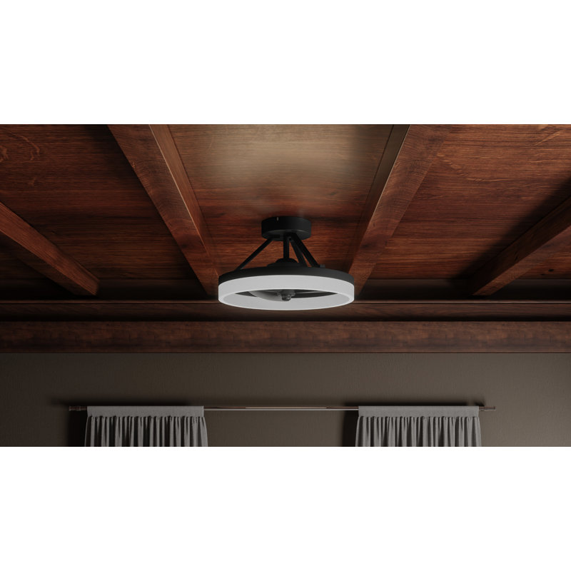 Halmstad 14 " Ceiling Fan with LED Lights with Light Kit