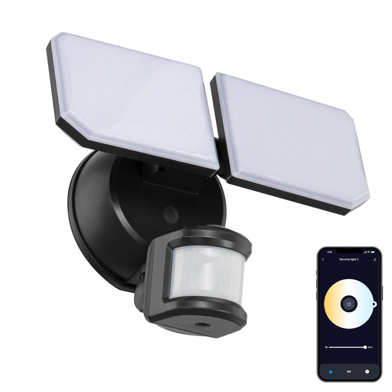 Applique murale East Grove Home Guardian Smart, Noir