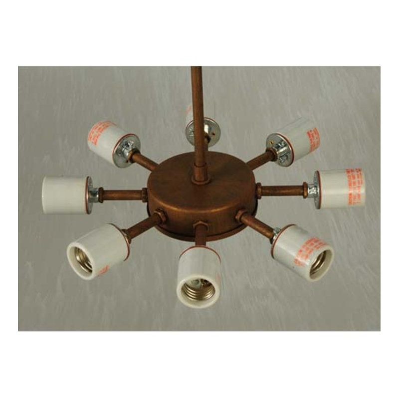 Urban 8 - Light Semi Flush Mount