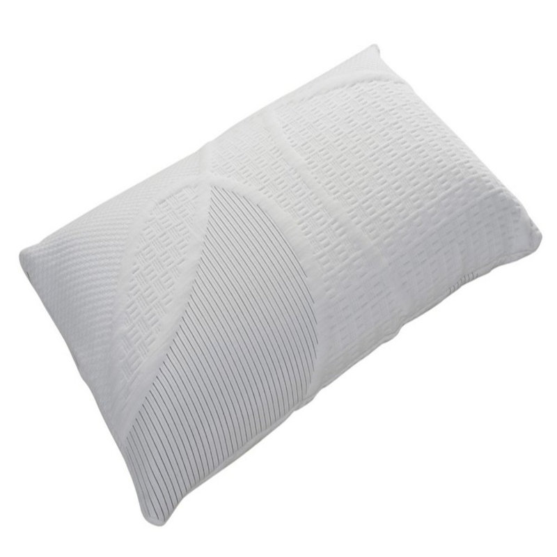 Grand coussin de mousse à mémoire de forme moyenne gel Augie