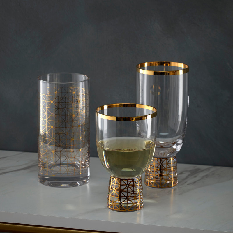 Lenox Tuscany Classics Gold Dust Highballs, Set Of 4
