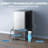 CIM Coolski 15" 80Lbs/24H Stainless Steel Under Counter Built-In Freestanding Ice Maker Machine