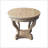 Farmhouse Small Size Round Coffee Table Dining Table End Table