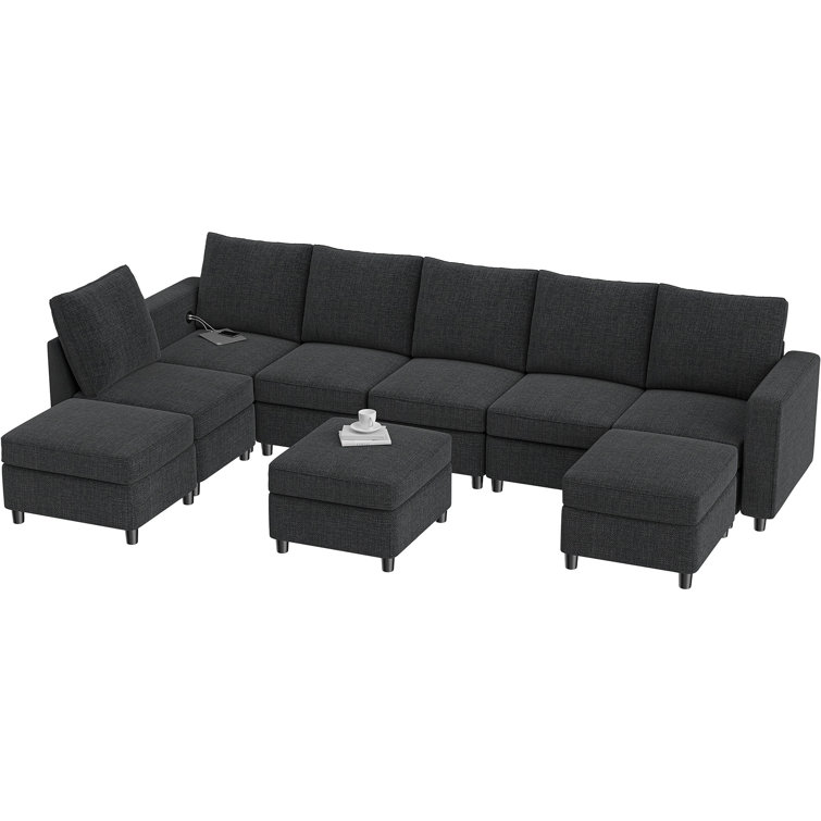 VINGLI 9-Piece Modular Sectionals