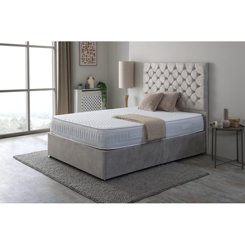 White Noise Memory Foam Mattress, Small Single