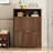 Free Standing Shoe Storage Cabinet  With 2 Flip Drawers For Entryway-616291613