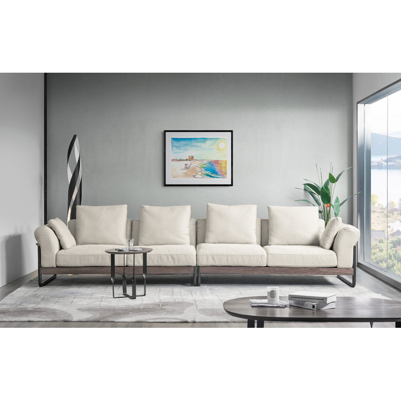 Lonely Beach Time In Fort Myers Florida Print by Martina Bleichner, Wrapped Canvas, 24" H x 32" W
