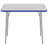 Laminate Adjustable Rectangle 1 Students Activity Table-91343548