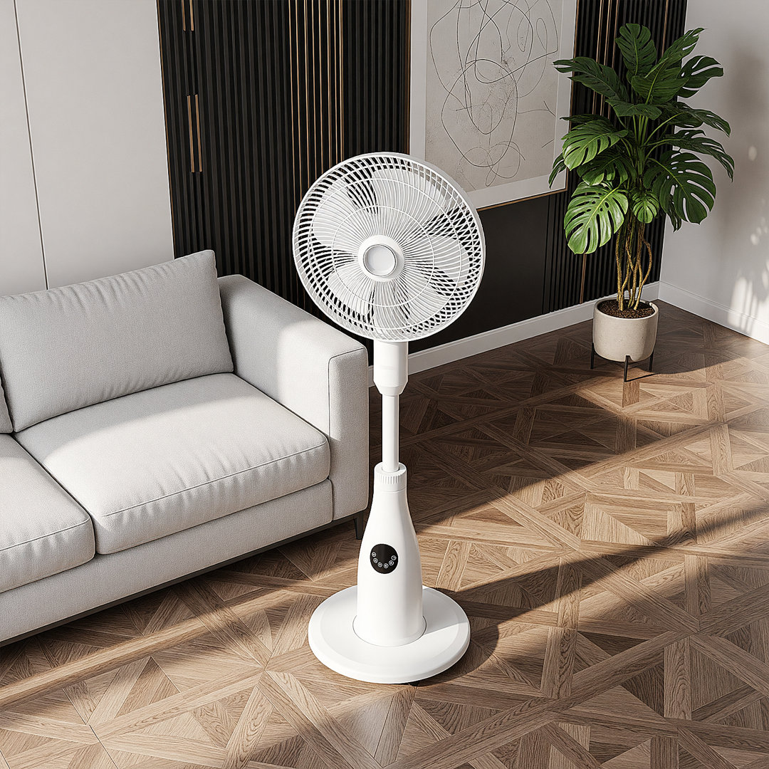 2L Misting Spray Pedestal Fan with Remote Control