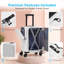 Bagage de cabine avec port USB, poche latérale et porte-gobelet-135227206