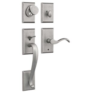 Rockwell Premium Lumina Solid Brass Entry Door Handle Set