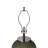 D18x28.5" Glass Table Lamp