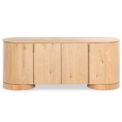 Derby Oval 4 Door Wood Sideboard