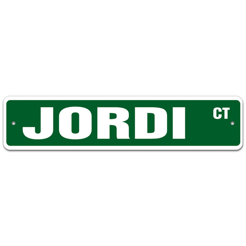 Plaque de rue Hubbard, H 6 po x l 24 po x P 0,1 po